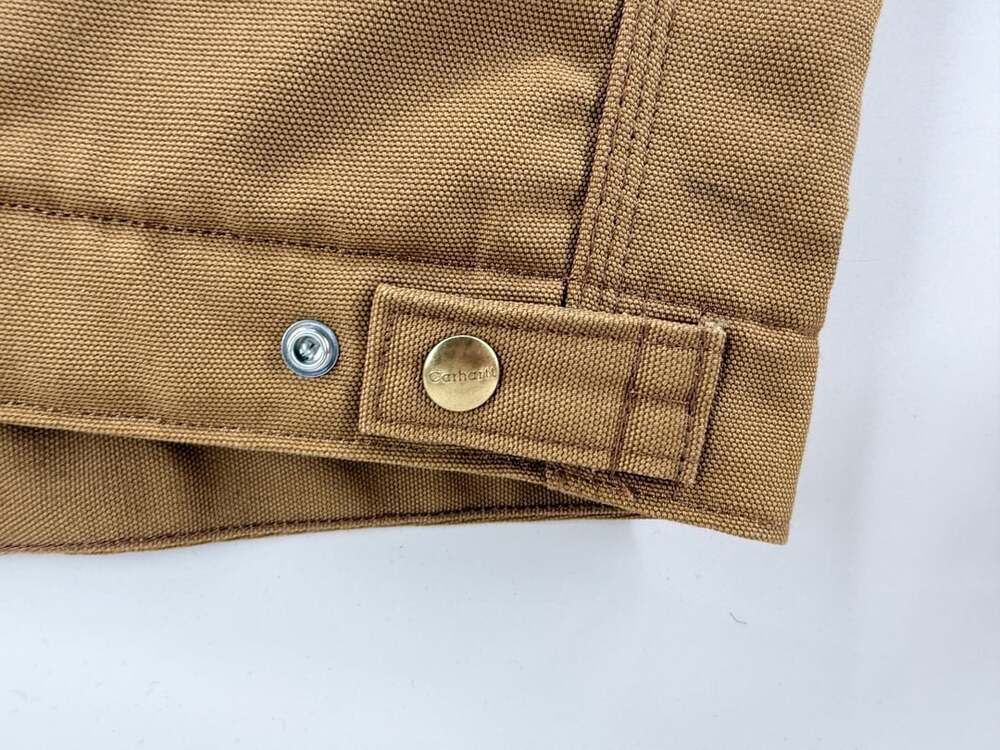 NWT Carhartt J01 BRN Blanket Lined Detroit Jacket Size Medium Regular - Picture 14 of 14